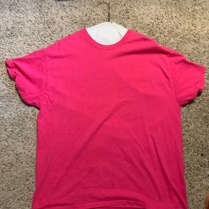 Mens Pink T Shirt